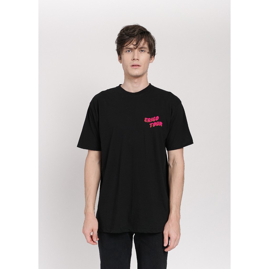  Erigo  T Shirt Youvo Black Shopee Indonesia