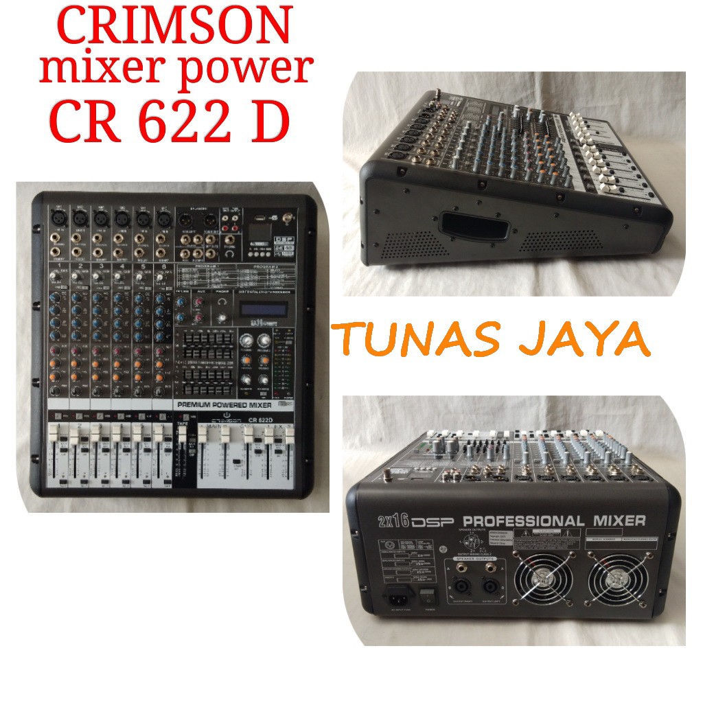 Power Mixer CRIMSON CR 622 D Power Crimson CR 662D