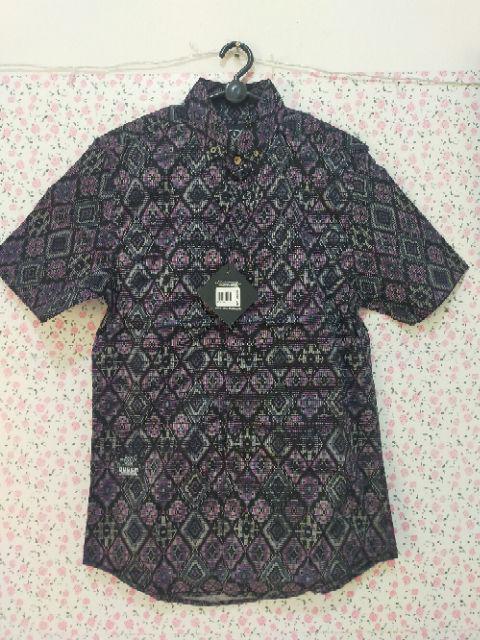 Dgm Fashion   Kemeja Lengan Pendek Batik Songket/batik Songket/batik Pria/kemeja Batik 6087