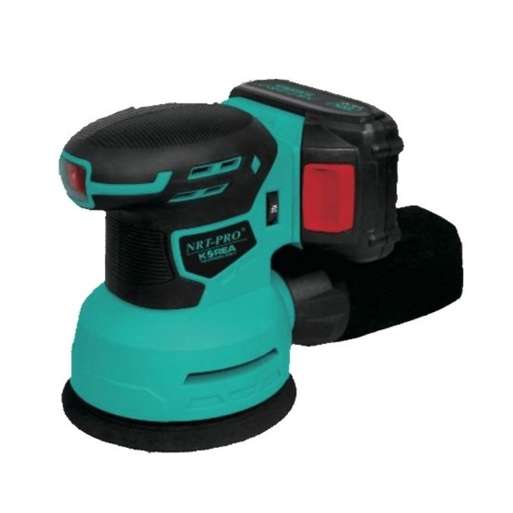 Mesin Amplas Baterai Cordless Sander Orbital 5 inch