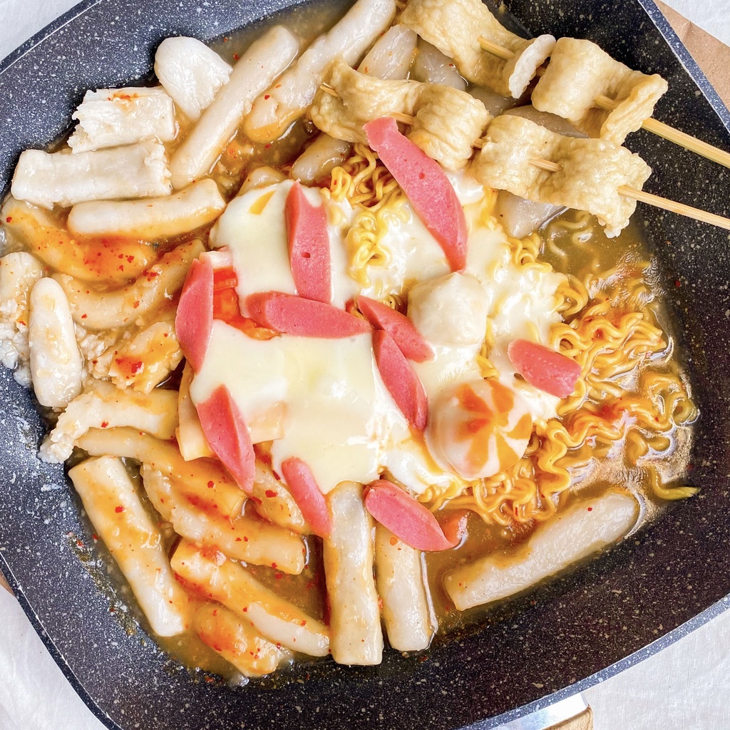 toppoki rabokki tteoboki topoki murah homamade  RAPOKKI Tteokbokki halal toppoki korean food