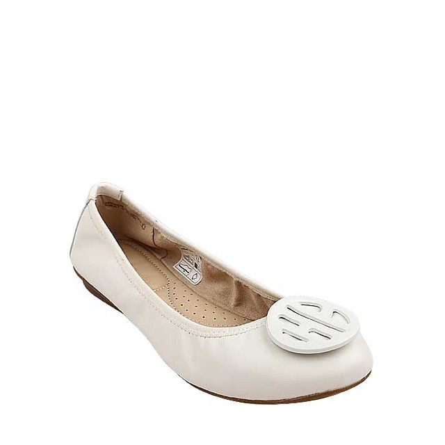 Hush Puppies Sepatu Flat Wanita Samantha White