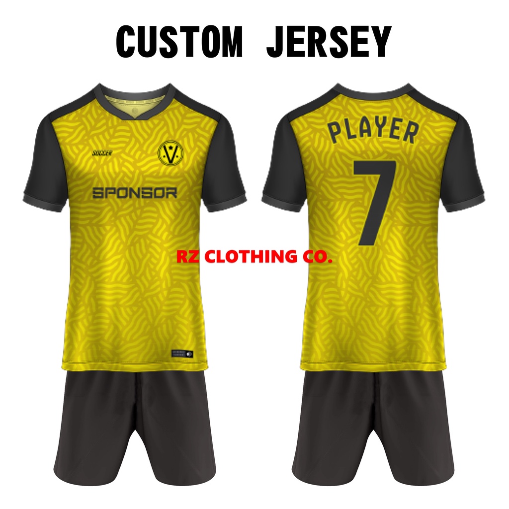 Jersey Futsal / Bola Bebas Custom Design (BISA SATUAN)