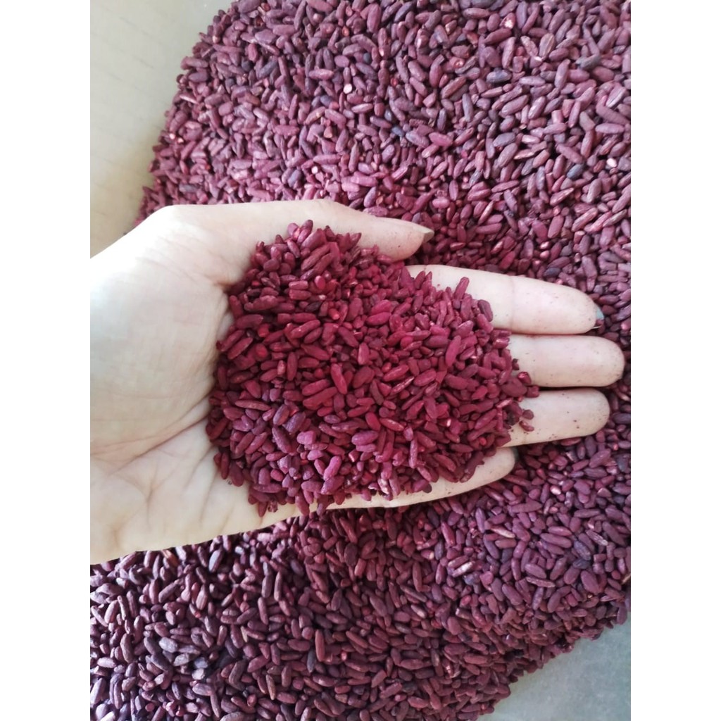 ANGKAK / BERAS RAGI MERAH / RED YEAST RICE 100 GRAM