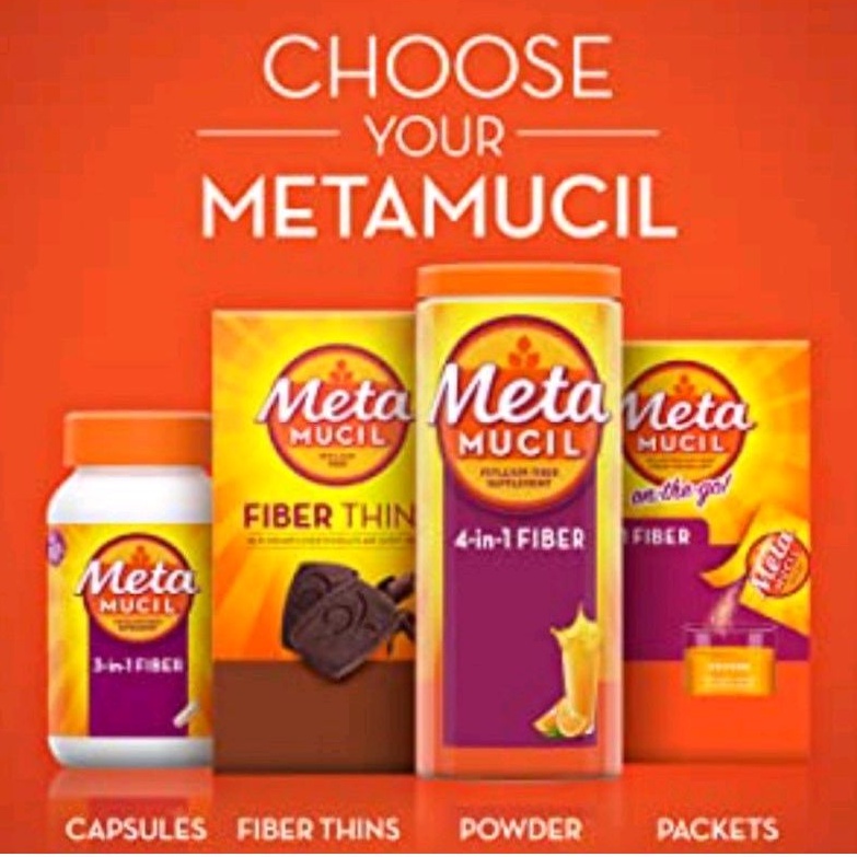 Jual Metamucil Sugar Free Fiber 754gr 26.6 oz 130Dosis | Shopee Indonesia