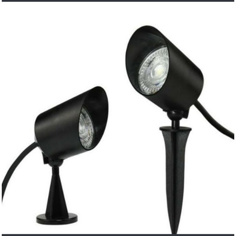 Lampu Sorot Taman Tancap 7 Watt 7W Led Garden Spotlight 7W WarmWhite