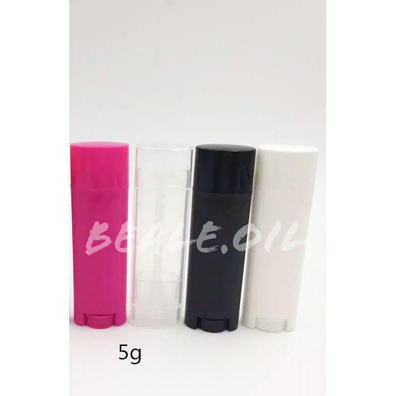 Botol Lipbalm Pipih Stick Kosong DIY - Deodorant Stik Mini wadah Lipbalm deodoran