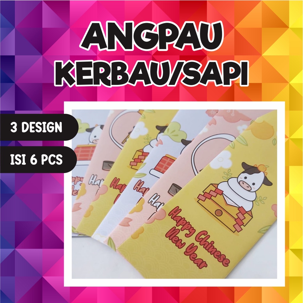 

Angpau Imlek Custom Tahun Kerbau
