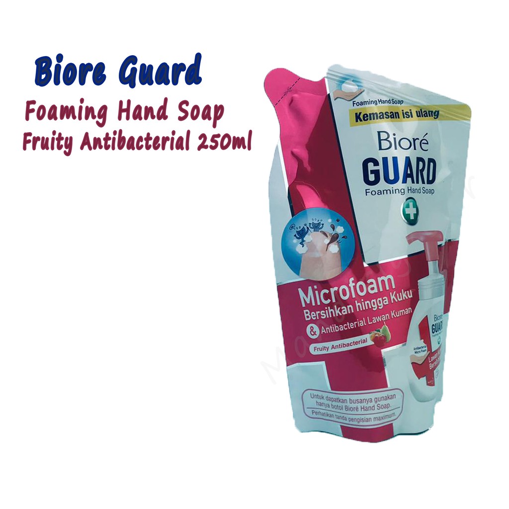 Sabun cuci tangan * Fruity Antibacterial * Biore Guard * 250ml