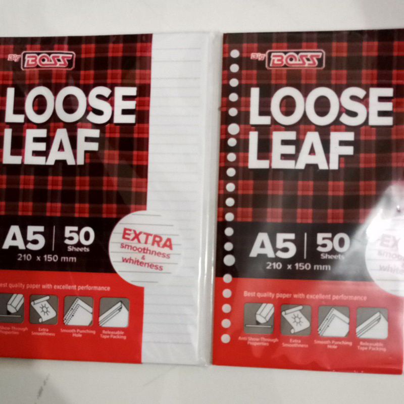 

Loose Leaf Bigboss A5 50