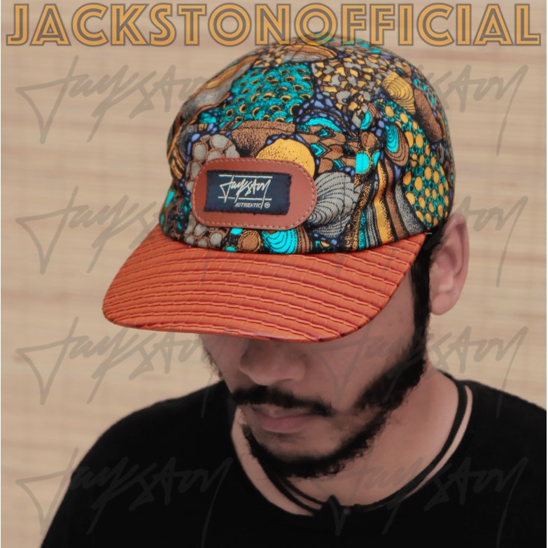 TANYA STOCK DAHULU KamaTurkois . Topi 5Panel Polo Cap Five Panel Hat Jackston Surf Skate Fixie SnapB