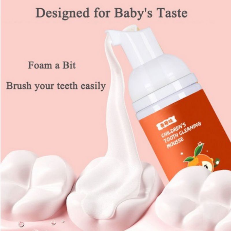 ODOL anak anak/ pasta gigi anak/ toothpaste Sikat Gigi Anak Bentuk U Bahan Silikon