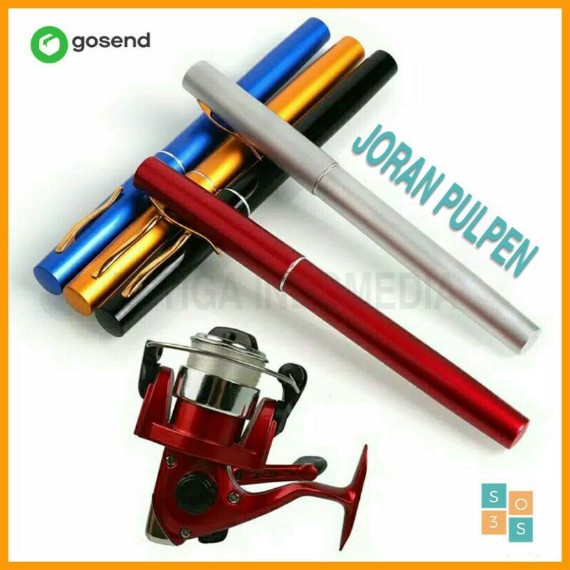 Alat Pancing / Joran Pulpen / Pena Plus Reel Spinning