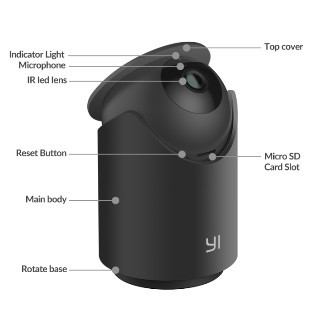 Yi Dome U Pro 2K Camera Yi Dome U Pro IP Camera Wireless HD