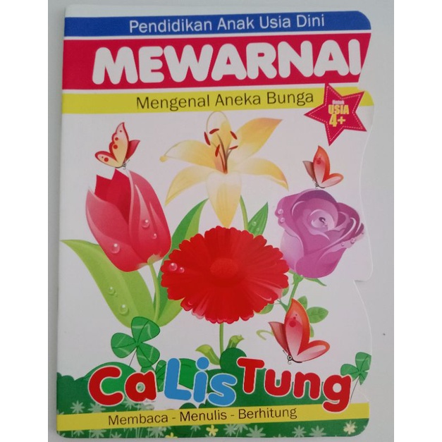 Buku Aktivitas Mewarnai Bunga - Daffa Media