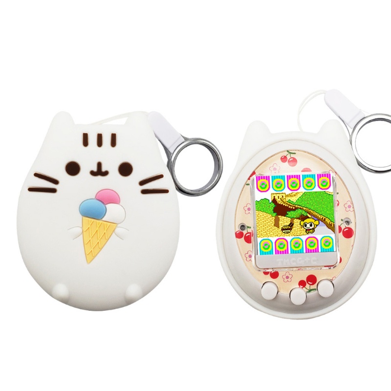 Cre Silikon Untuk Case Travel Untuk Case Case Storage Cover Untuk Tamagotchi On 4U+ PS for m!Kaos x