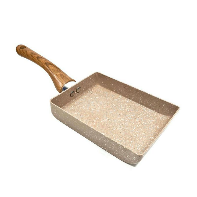 egg pan, tamagoyaki anti lengket viera