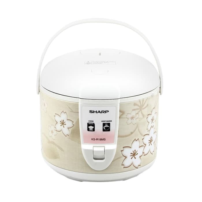 Magic Com/Rice Cooker Sharp KSR 18MS Motif Bunga 1,8 Liter