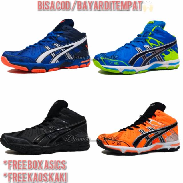  Sepatu  Voli Asics  Gel Forza  Original Sepatu  Volly Asics  