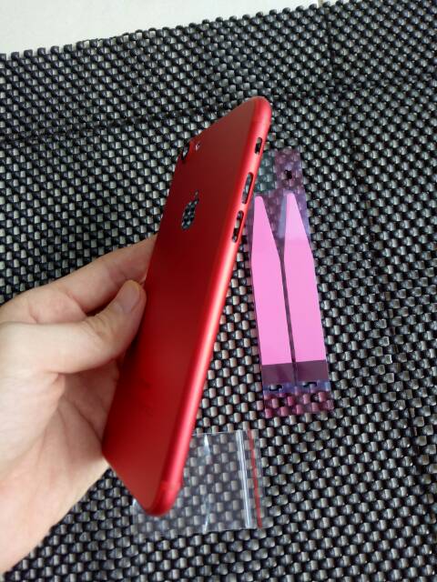 CASING/HOUSING IPONE 6S (4.7) MODEL IPONE 7 -RED EDITION