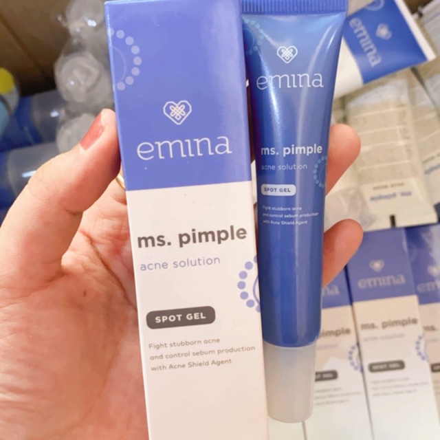 EMINA Ms. Pimple Acne Solution Spot Gel 15ml RUMAH CANTIK