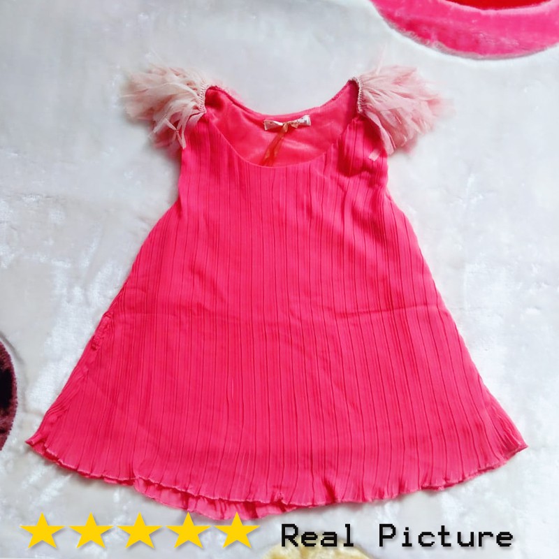BLOUSE PLISKET ANAK PEREMPUAN TERBARU IMPORT-BAJU ATASAN ANAK CEWEK