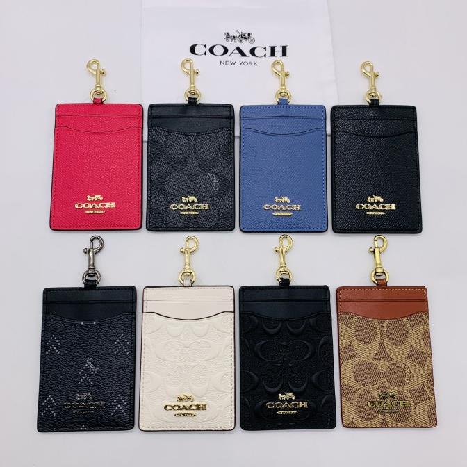 

COACH METAL LOGO CARD HOLDER ID LANYARD NAME TAG PRO EDITION SDFD354154