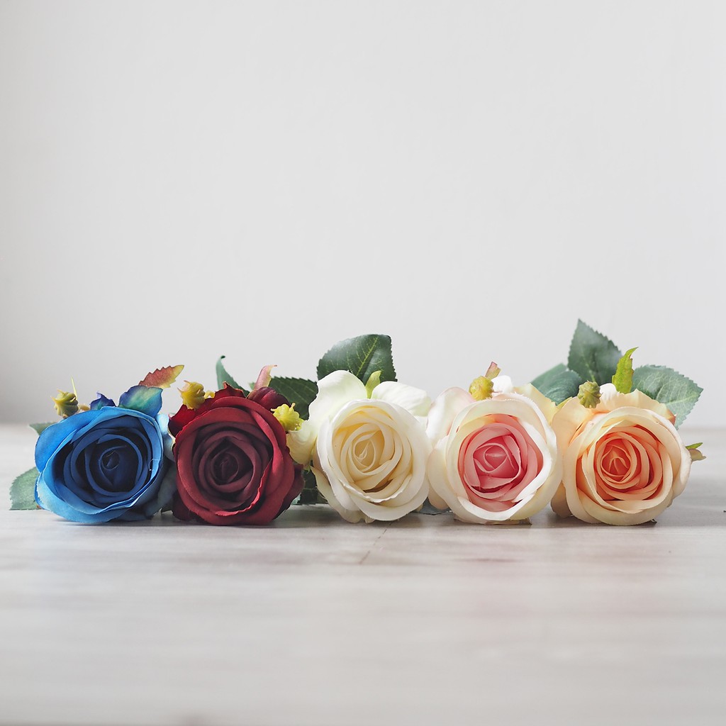 Bunga Artificial Rose Kuncup Tangkai (B21003)