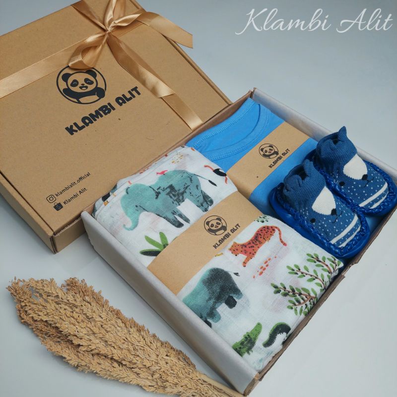 Klambi Alit Hampers Bayi Bedong/ Hampers Bayi Swaddle/ Kado Bayi/ Bedong Bayi/ Kado Lahiran/ Baby Hampers