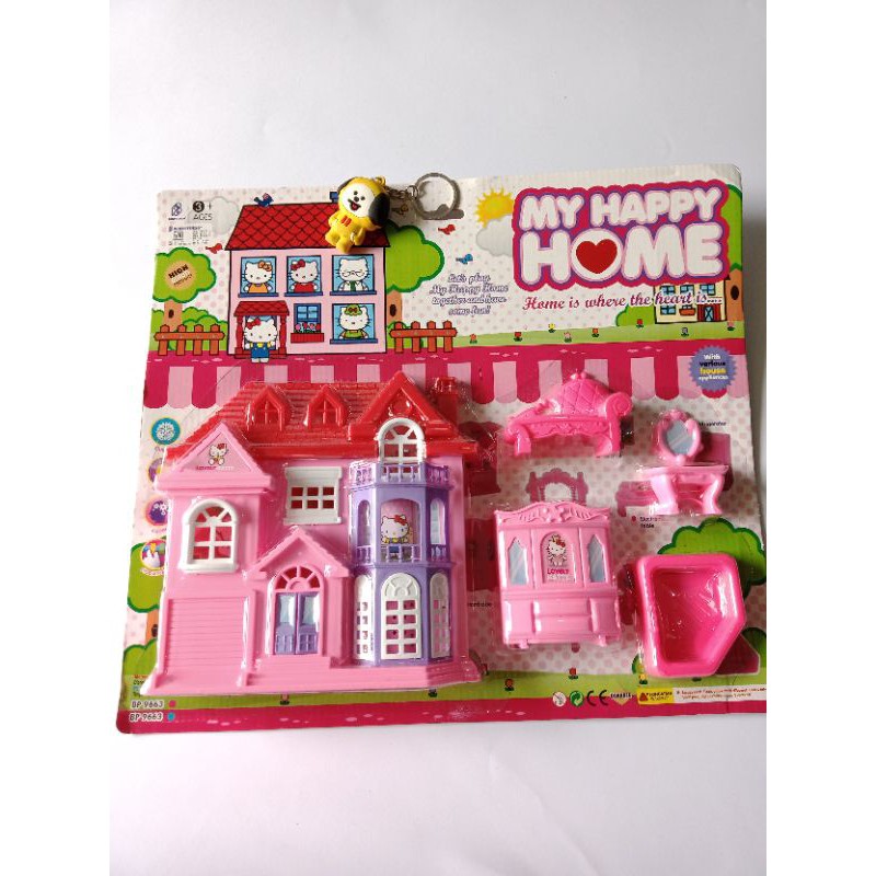 RUMAH HELLO KITTY - MAINAN RUMAH-RUMAHAN