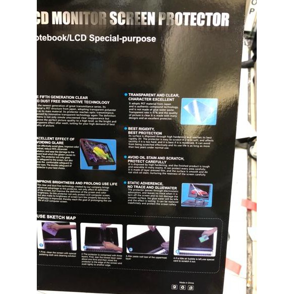 Produk di Anti gores / screen protector laptop asus lenovo dell hp acer toshiba sony 14 inch ZF AJL
