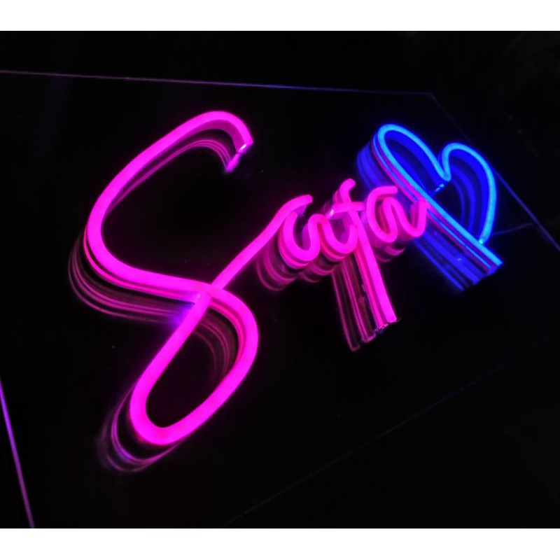 

Custom Neon Sign Nama / Tulisan (HARGA JUMLAH HURUF)