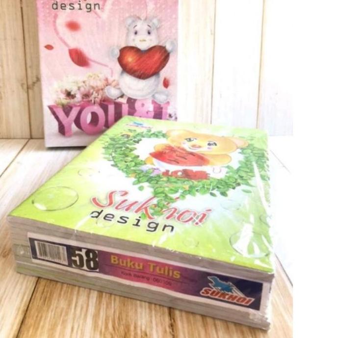 

Best! BUKU TULIS 58 LEMBAR Dapat 10 BUKU 케
