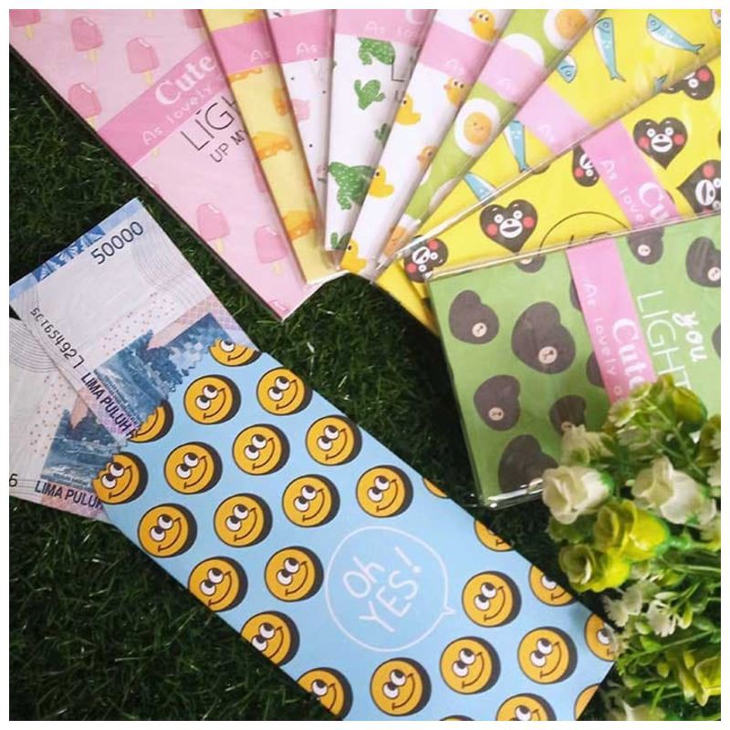 

Amplop Lebaran / Angpao Wedding / Ultah Motif Fancy - CUTE SERIES