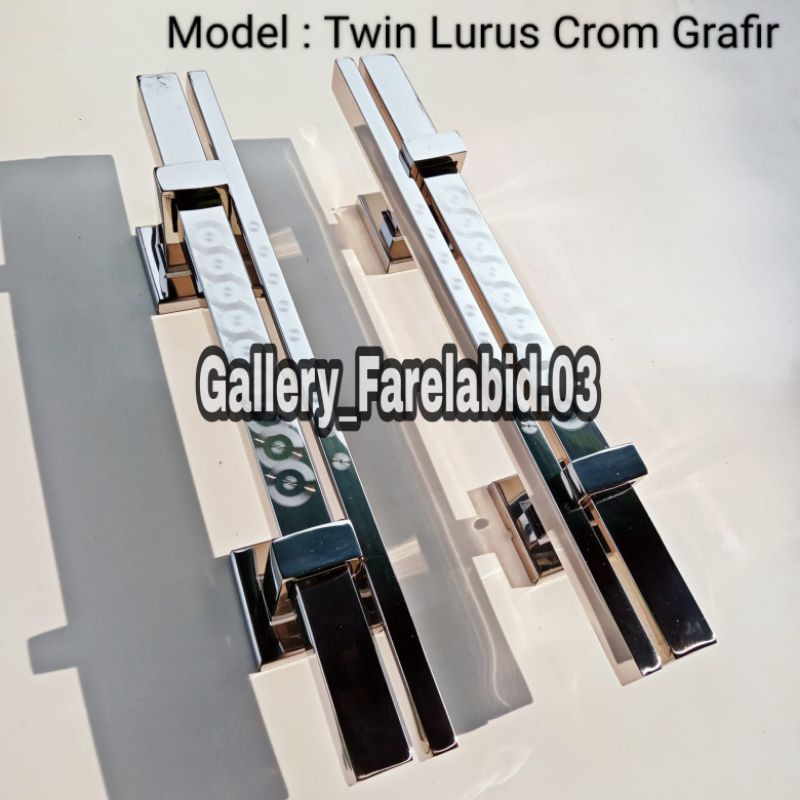 45 Cm Handle Pintu Rumah Stainless Steel Grafir Gagang Pintu Rumah 33 Cm Pegangan Pintu Kupu Tarung Tarikan Pintu Rumah Utama Minimalis