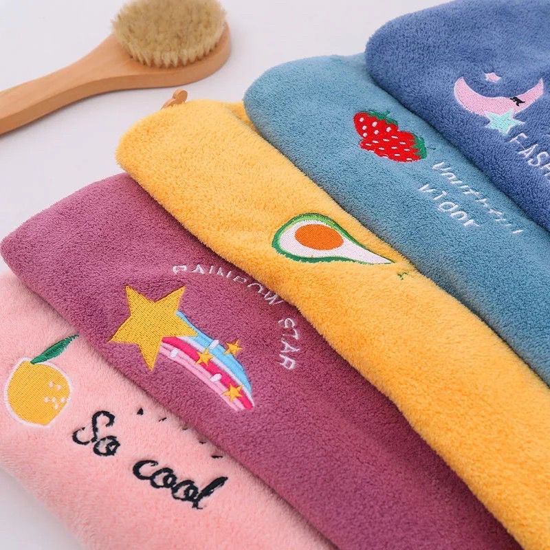 HANDUK KERAMAS PENGERING RAMBUT KEPALA MICROFIBER / MAGIC TOWEL JRW0098