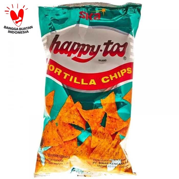 

HAPPYTOS SNACK TORTILLA CHIPS HIJAU 160 g