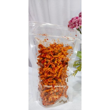 BASRENG STIK PEDAS DAUN JERUK / BASRENG KERING / BASRENG VIRAL / BASRENG EKONOMIS KEMASAN 100GR BISA COD-Pedas