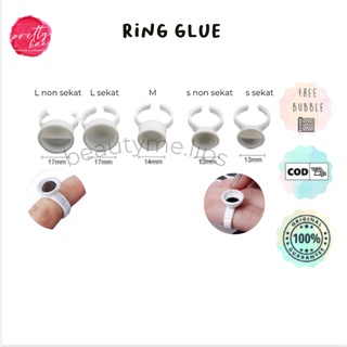 Image of RING GLUE Untuk Extension / glue ink / ring tinta sulam / cincin tinta / wadah tinta sulam