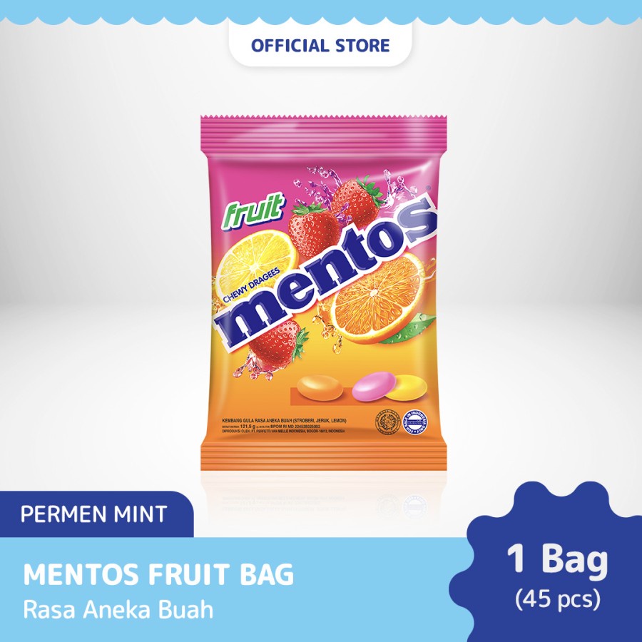 

Mentos Fruit Bag 135gr