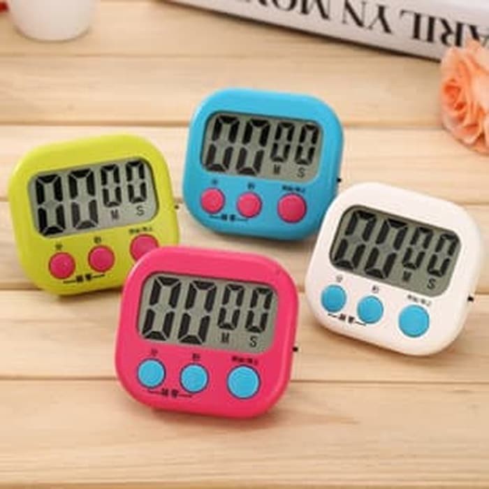 Timer Masak Dapur Digital Kitchen Timer Pengingat Waktu Masak magnet