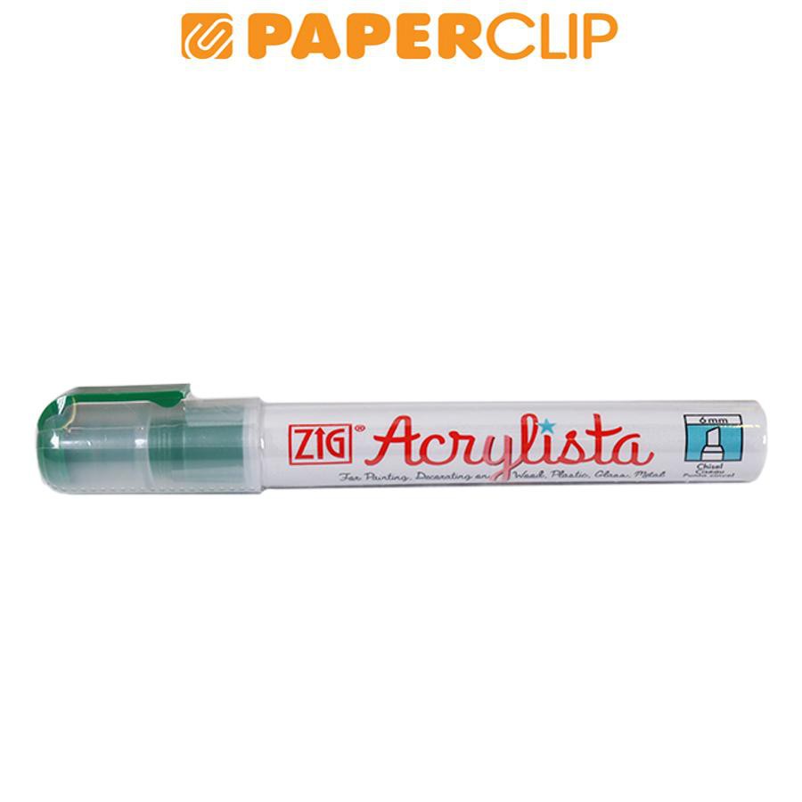 

PEN BRUSH ZIG KURETAKE ACRYLISTA CHISEL 6MM PAC-50 445 GREEN APPLE