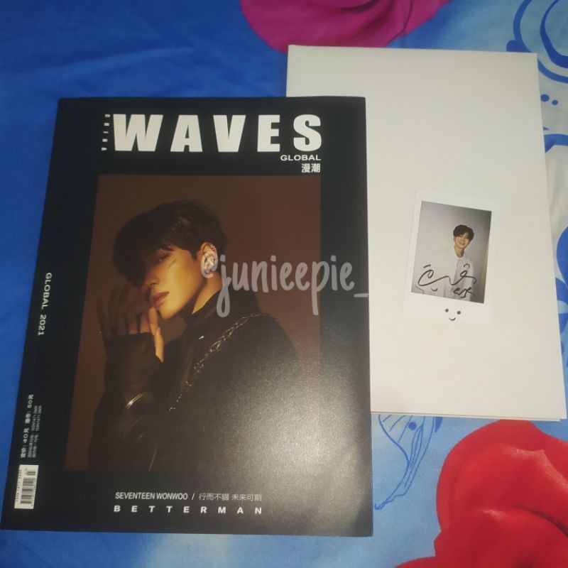 SHARING MAGAZINE WAVES WONWOO VERSI B