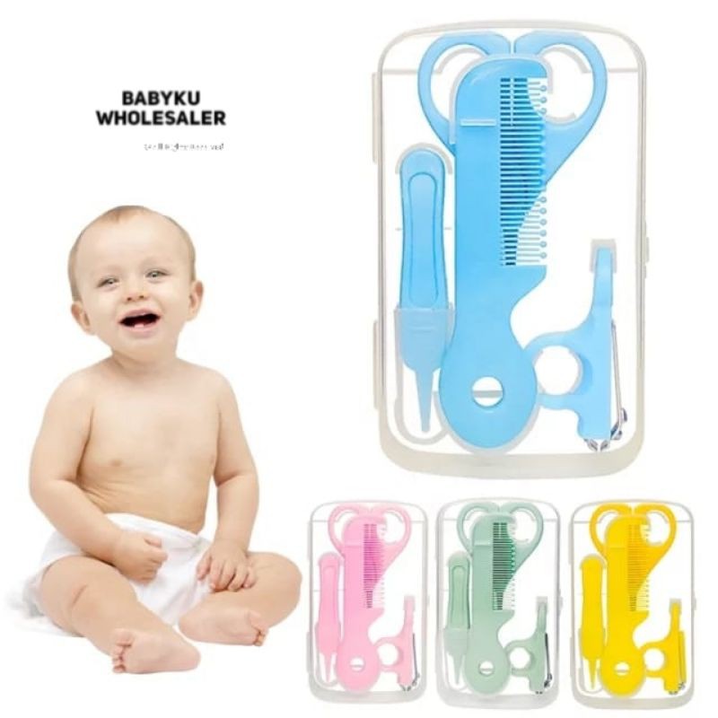 Gunting kuku sisir bayi 5in1