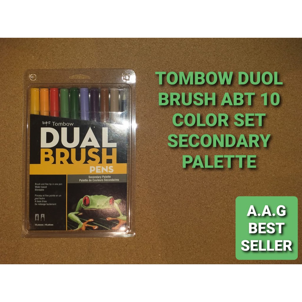 

TOMBOW DUOL BRUSH ABT 10 COLOR SECONDARY PALETTE