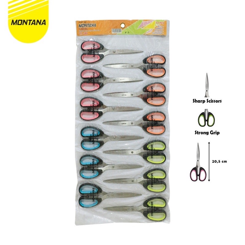 

Gunting jumbo / Gunting gagang besar 8 inchi harga perlusin 12pcs ⬇️