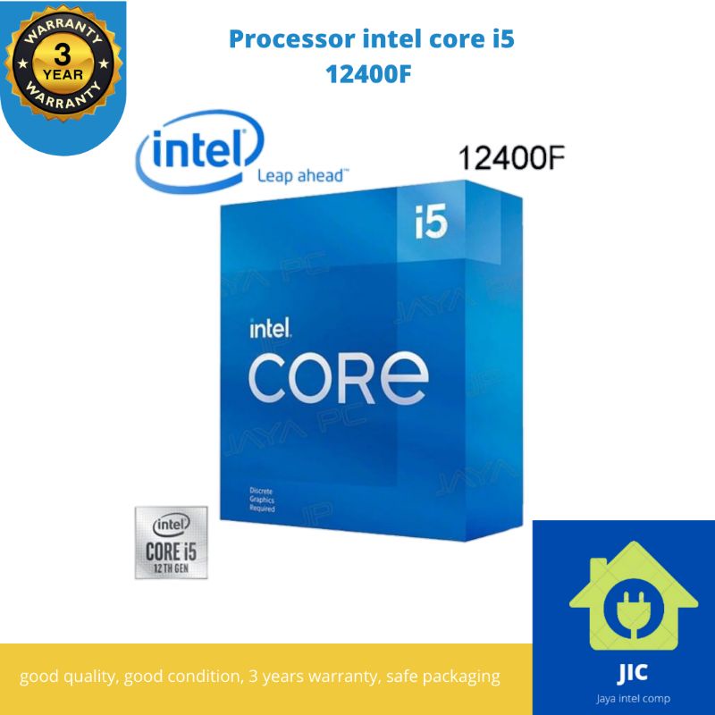 PROCESSOR INTEL CORE I5 12400F BOX