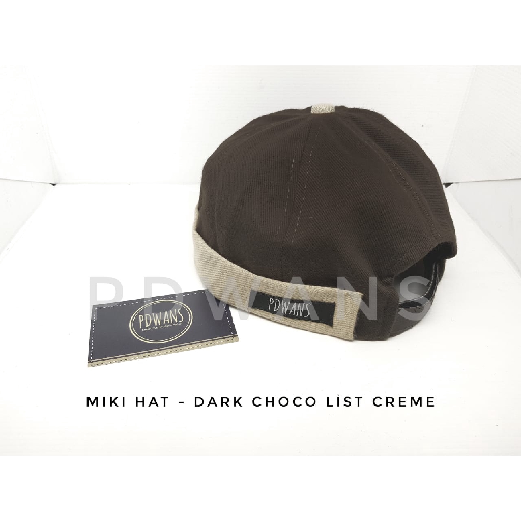 Miki Hat Peci Cap Beanie by PDWANS