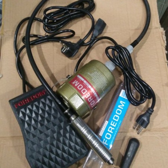 Promo Foredom Mesin Bor Tuner FOREDOM . Mesin Batu Intan Bor Tuner Set Gerinda Botol Listrik Injak