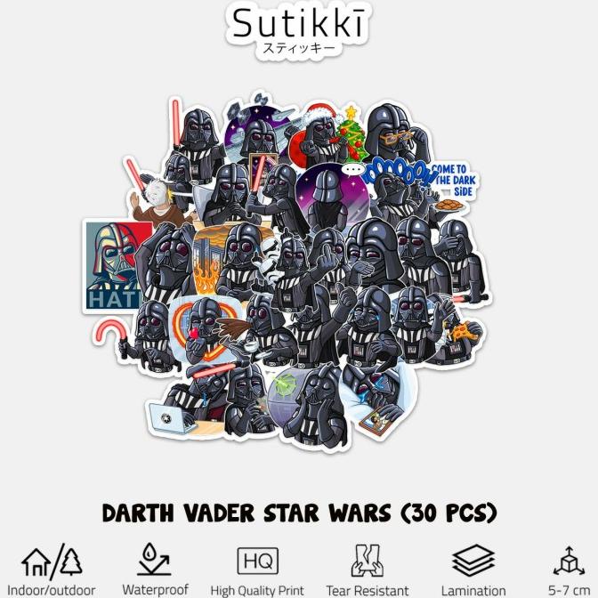

Sticker Pack Darth Vader Star Wars Starwars Anakin Stiker Laptop sukik90 Segera Dapatkan